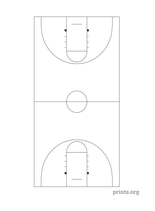 Basketball Court Diagram