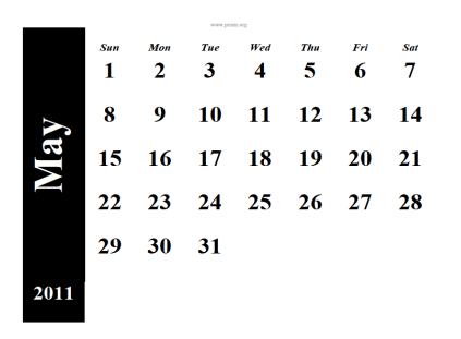may calendar 2011 printable. may calendar 2011 printable. may calendar 2011 printable.