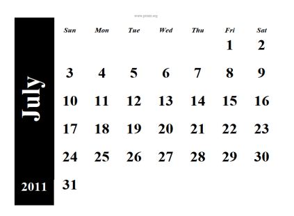 Free July 2011 calendar to july calendar 2011 printable. Free July 2011 calendar to
