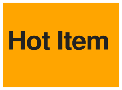 Hot Item (on Orange)