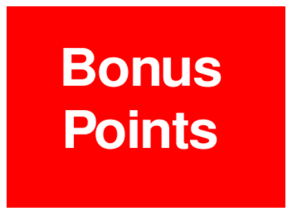 Bonus Points (on Red)
