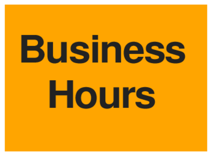 Business Hours (on Orange)