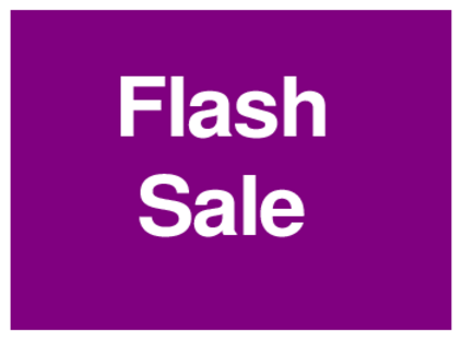 Flash Sale (on Purple)