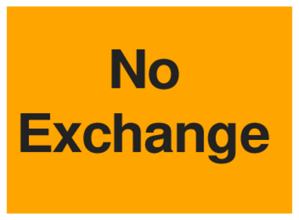 No Exchange (on Orange)