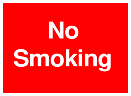 No Smoking (on Red)