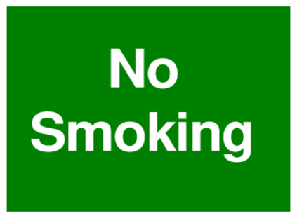 No Smoking (on Green)