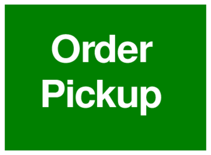 Order Pickup (on Green)