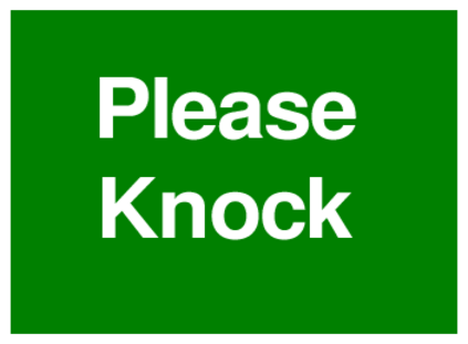Please Knock (on Green)