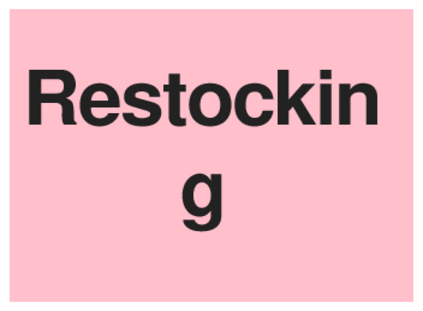 Restocking (on Pink)